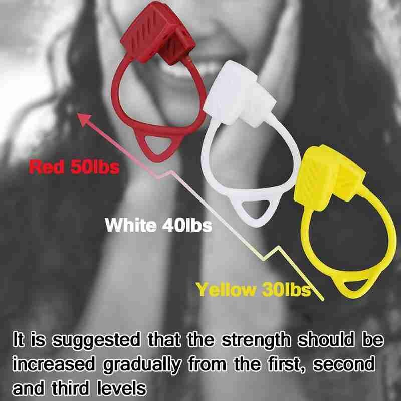 Jaw Trainer 03 Food Grade Silicone Masticator Neck Mandible Ball Exercise D5D7