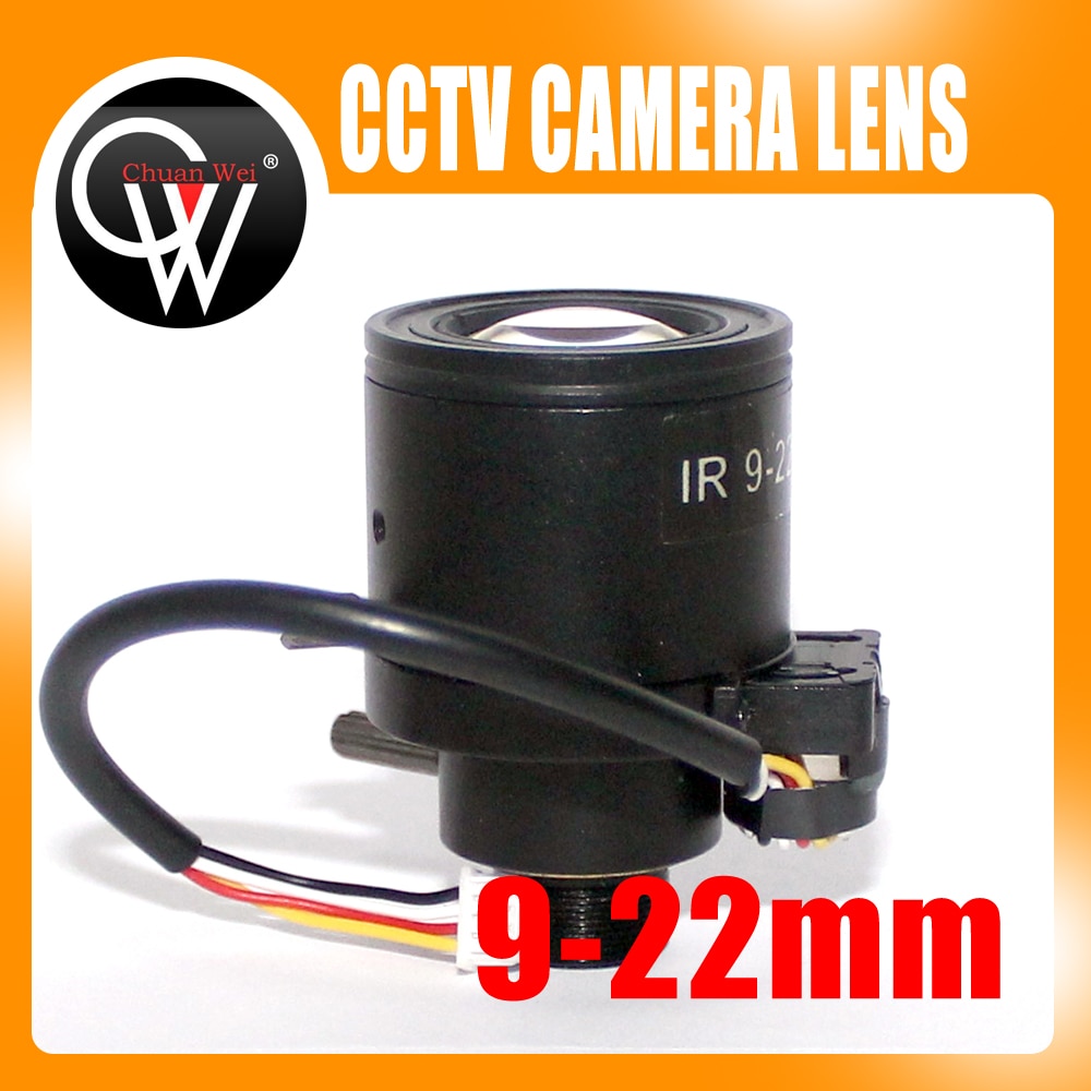 9-22mm lens Auto Iris Varifocal Infra Red CCTV Cam... – Grandado