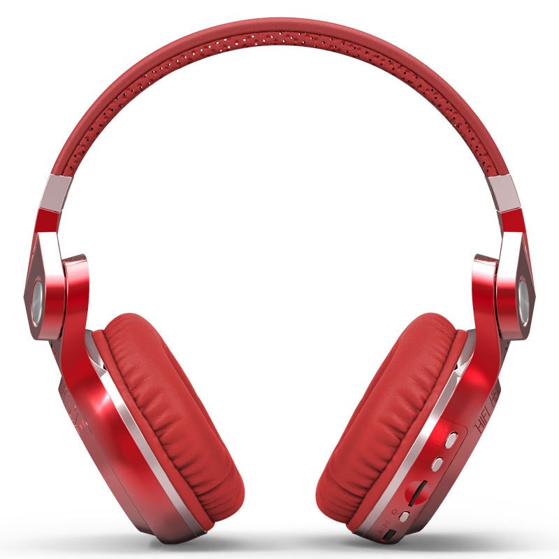 Bluedio T2 plus Bluetooth 5.0 headphones with FM radio sd card slot aux cable for all phones