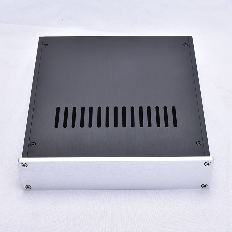 220*52*226MM Amplifier Case Enclosure DIY Box All Aluminum Power Amplifier Chassis Housing 2205 Front Stage Amp DAC