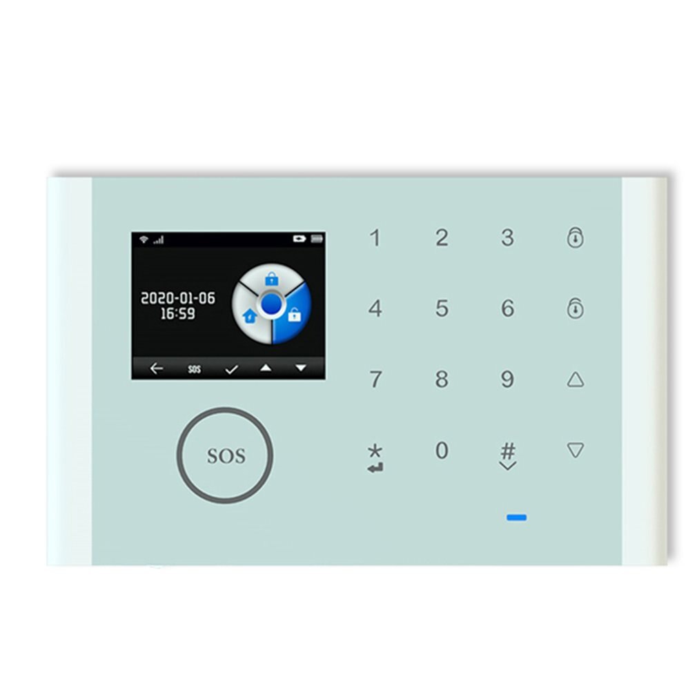 Multi-language intelligent voice home alarm host Security system kit automatic dial anti-theft security alarm kit