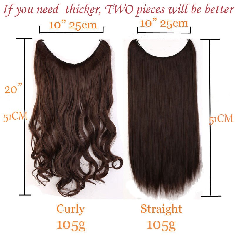 Liangmo Hair Extensions Onzichtbare Ombre Synthetische Natuurlijke Flip Verborgen Geheim Draad Crown Grijs Roze Voor Vrouwen