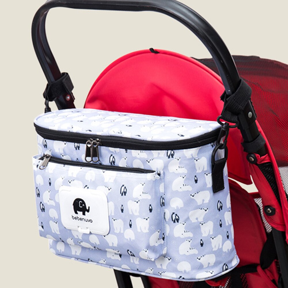 Luiertas cartoon kinderwagen tas organizer tas luier luiertassen wandelwagen buggy kinderwagen kar mand haak kinderwagen accessoires