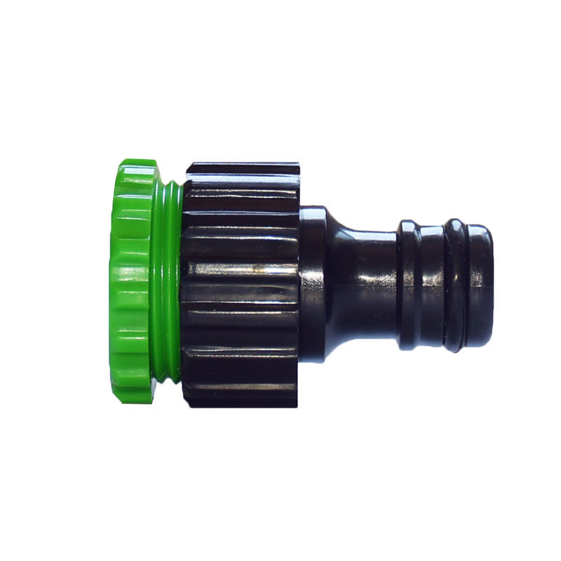 Hun 1/2 " 3/4 " hurtigkobling nippel slangehane 1/2 havevandingsstik adapter 2 stk.