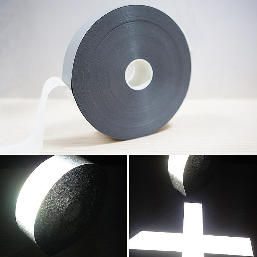 Veiligheid Reflecterende Warmteoverdracht Vinyl Film Diy Zilveren Ijzer Op Reflecterende Tape