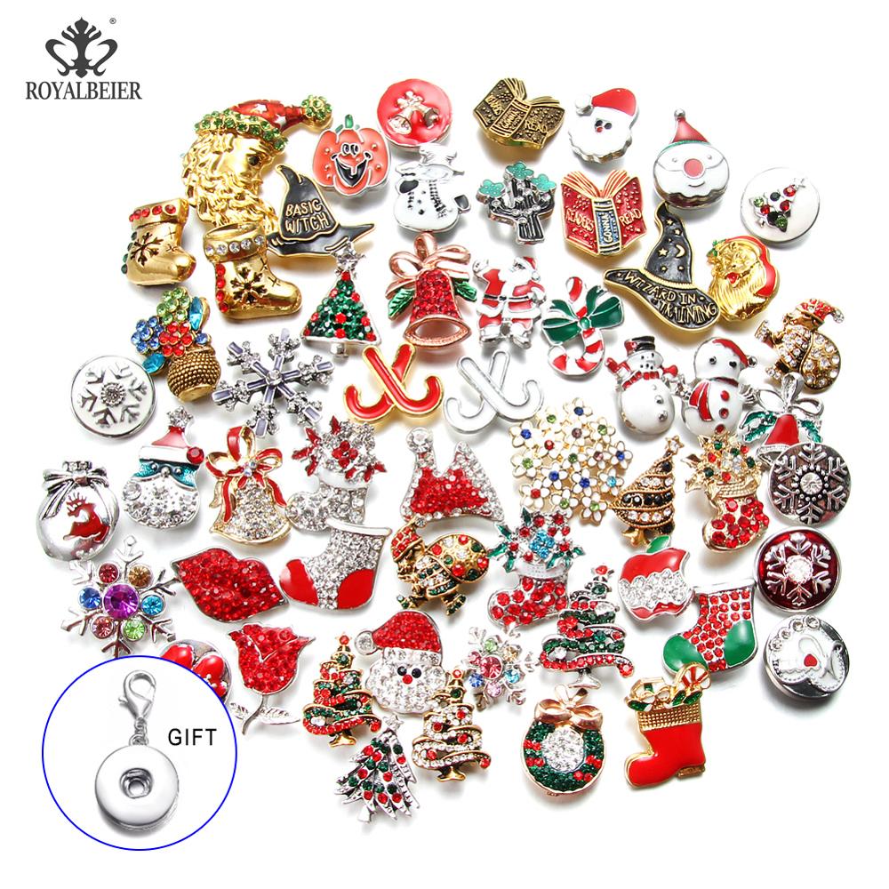 50pcs/lot Mixed metal 18mm snap button jewelry DIY Metal Rhinestone button snaps fit snap button bracelet Jewelry: MM0035