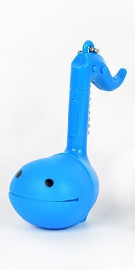 Otamatone musical instruments Electronic sound Children's keyboard vibes musical instruments built-in music toys: Blue