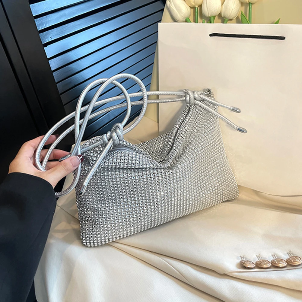 Pochette de luxe pour femme, diamant brillant, initié, sac à main chic, sac à main biscuits, sac à main de soirée pour femme, Rotterdam Kle