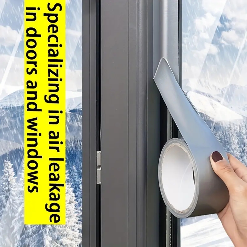Nastro sigillante per finestre antivento Striscia sigillante autoadesiva per giunture Forte nastro adesivo impermeabile antipolvere per porte