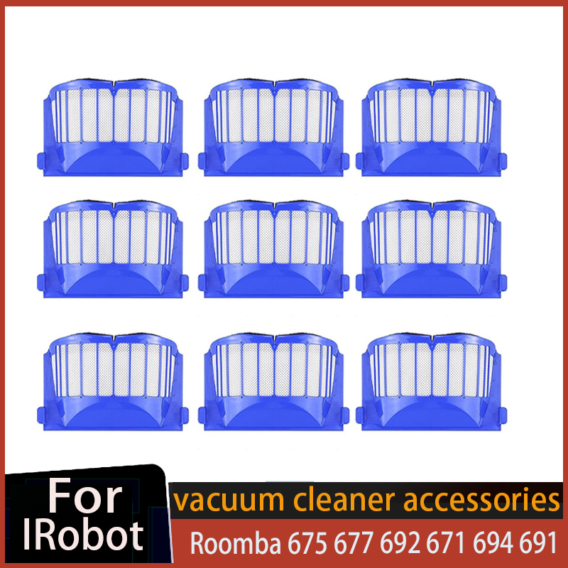 Replacement for iRobot Roomba 675 677 692 671 694 691 615 635 676 670 645 690 600 500 Series 595 585 Vacuum Cleaner Accessories: Dark Grey