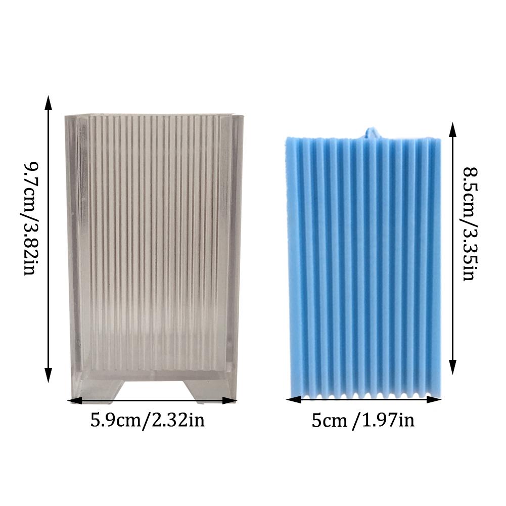 Candle Mold Silicone Mould DIY Handmade Crafts Candle Making Clay Resin Molds Aromatherapy Plastic Candle Mold Home Decoration: 08