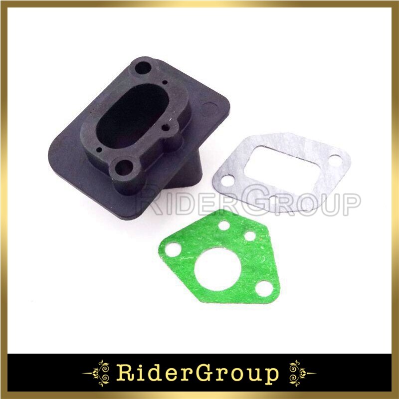 Plastic Intake Inlaatspruitstuk Pakking Voor 2 Takt 33cc 43cc 49cc Goped Scooter Cat Eye Pocket Bike Kids Moto