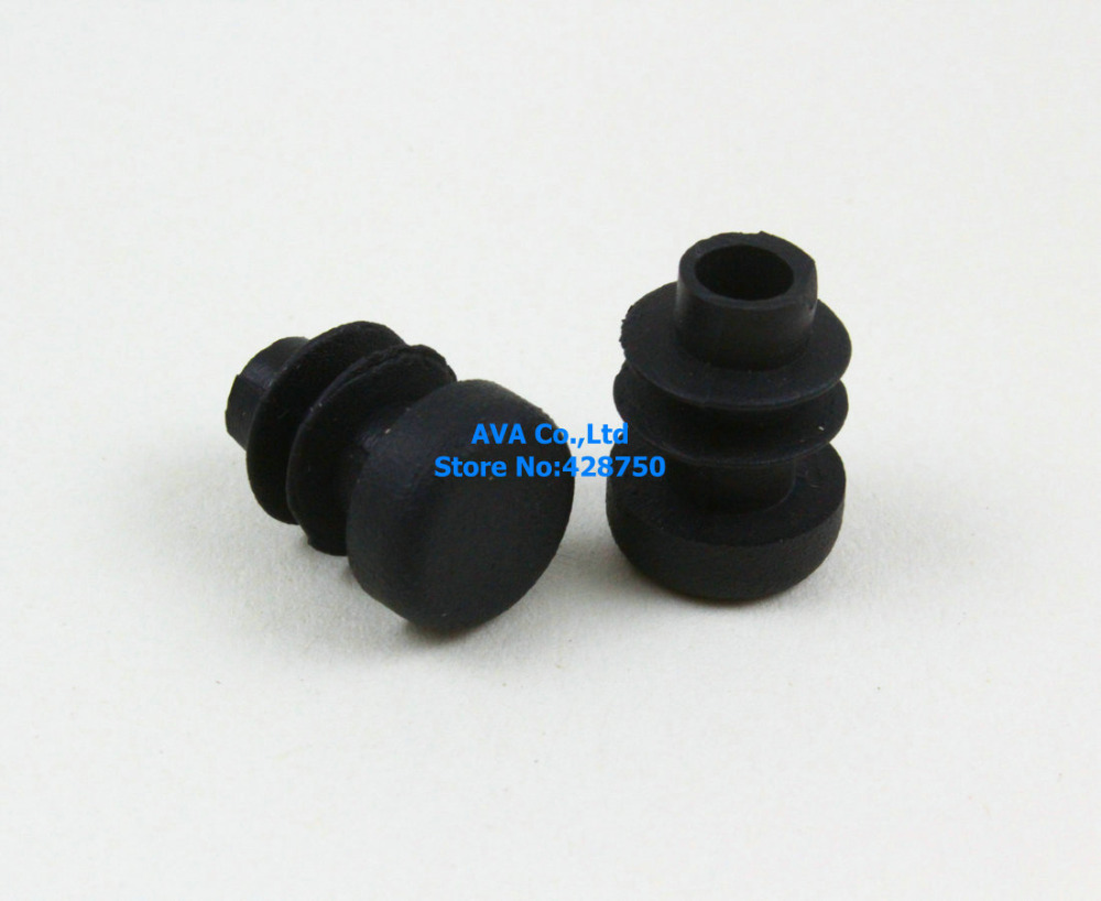 20 Pieces 12mm Round Plastic Insert Cap Tube End Cap