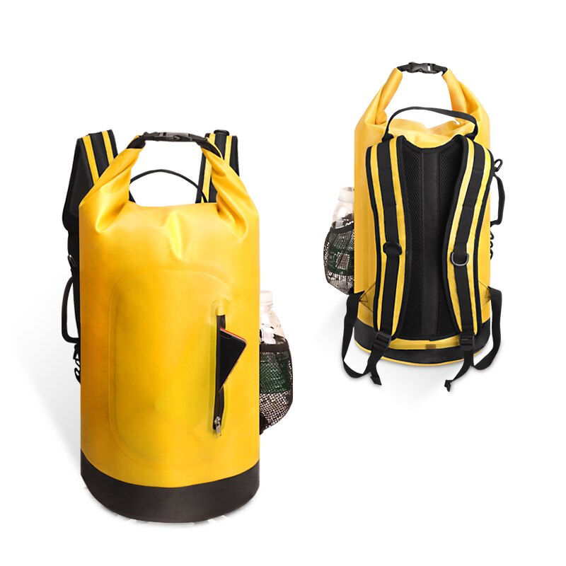 Large Waterproof Bag Backpack Large Swimming Rafting Storage Dry Bag With Adjustable Strap Hook Drifting Diving Dry