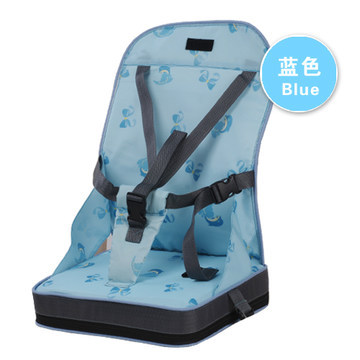 4 Kleuren Draagbare Booster Seats Baby Safty Stoel Seat/Draagbare Reizen Hoge Stoel Diner Seat: blue