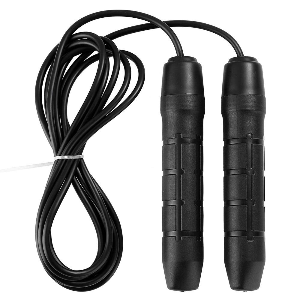 Conjunto de Fitness para gimnasio en casa, 5 uds., rueda de rodillo Abdominal, banda de resistencia de 8 formas, cuerda de saltar, Kit de barras de realce, equipo de gimnasio de fitness: Jump Rope