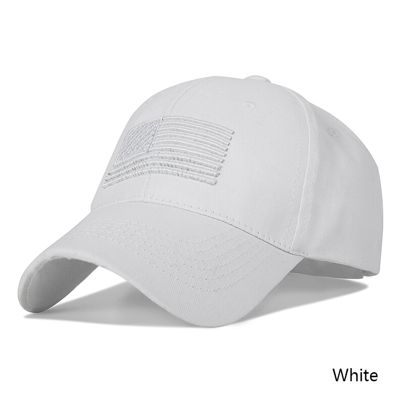Canchange unisex brodert borrelås fast broderimønster baseball lokk sommer vår til menn kvinner hattemaker: Hvit
