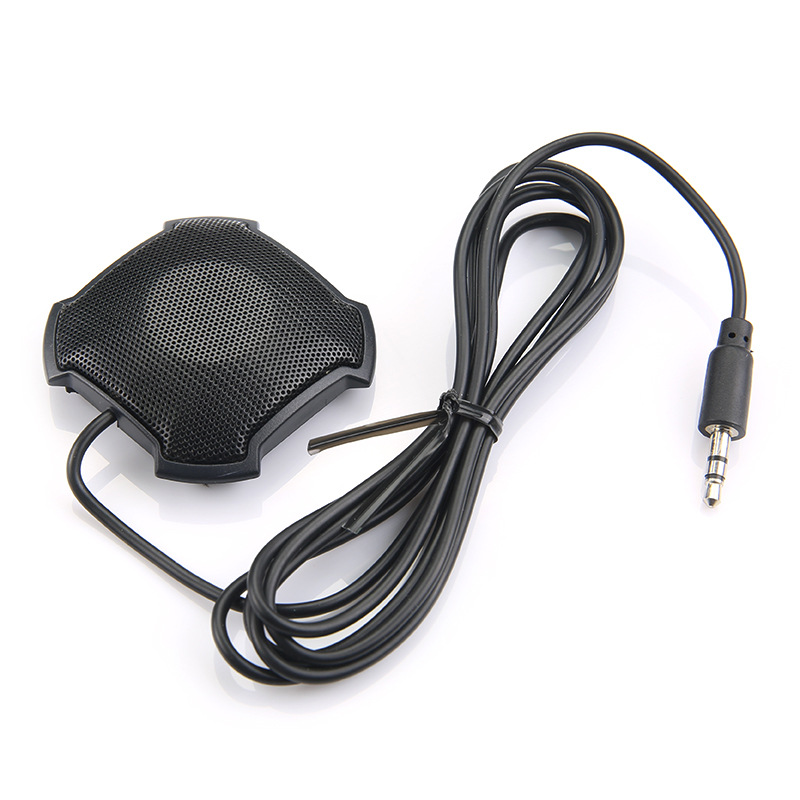 Condenser Microphone 3.5Mm Plug Mic Tabletop Omnidirectional Pc Computer Conference Microphone For Skype Voip Call Voice Chat