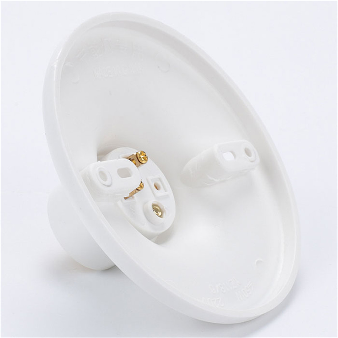 2/6/15 Stück D12cm E27 Steckdose Kasten montieren Kunststoff Mittel Base E26 Lampenfassung 118mm E27 Fassung für Deckenleuchte 220V 4A
