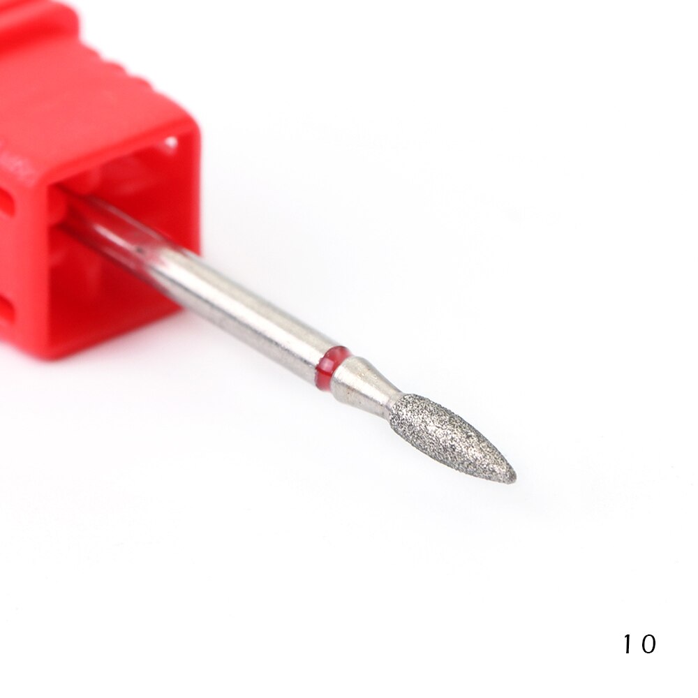Mèches pour ponceuse à ongles diamantées, 29 Types de mèches électriques pour ponceuse à ongles, mèche rotative, propre cuticule, accessoire de manucure, SAA01-29