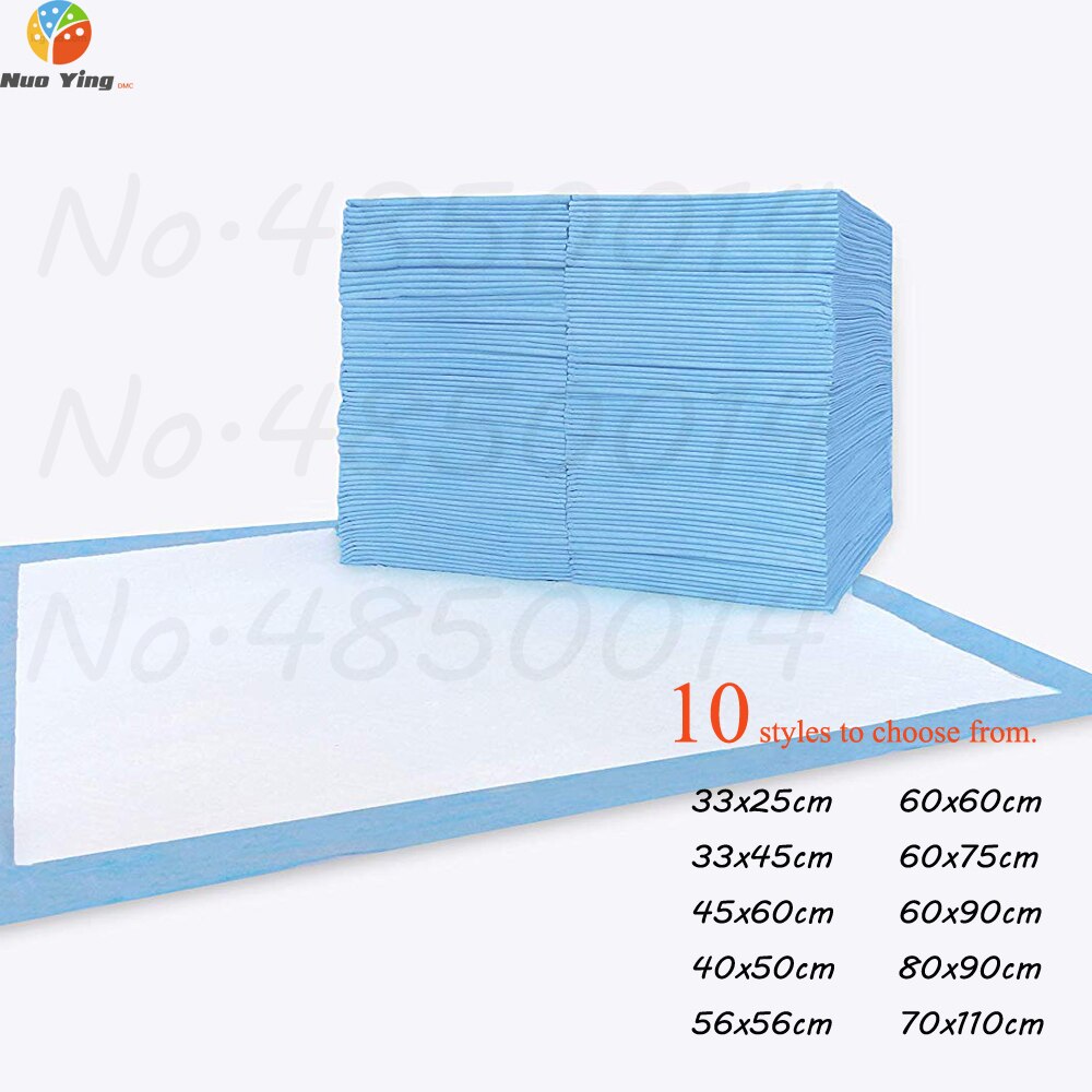 10 Size Huisdier Luier Super Absorberende Hond Training Pee Pads Gezonde Schone Hond Pads Wegwerp Hond Luier Puppy Training Pad