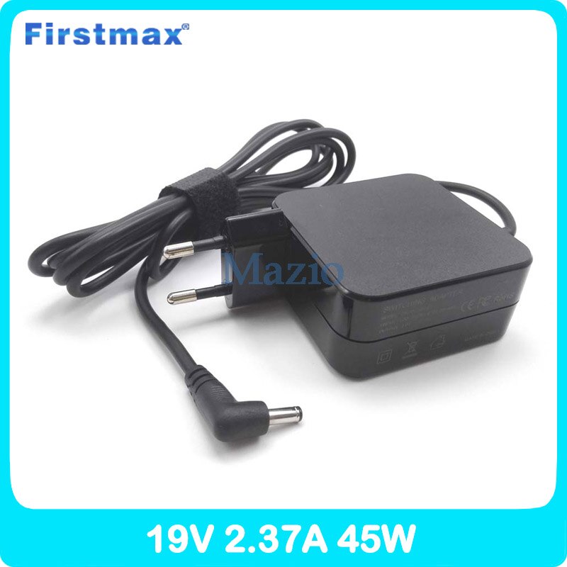 19V 2.37A 45W Laptop charger ac power adapter for Asus UX331UAL S5300FA A509JA R424UA S4300FA K530UA U330CA F540BA K432FA: Square Shape