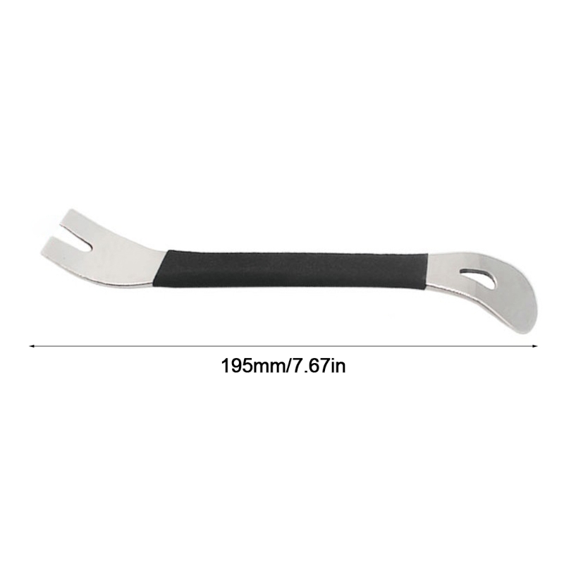 Metal Crowbar Auto Hand Tool Double-ended Disign Pry Bars Automotive Tools