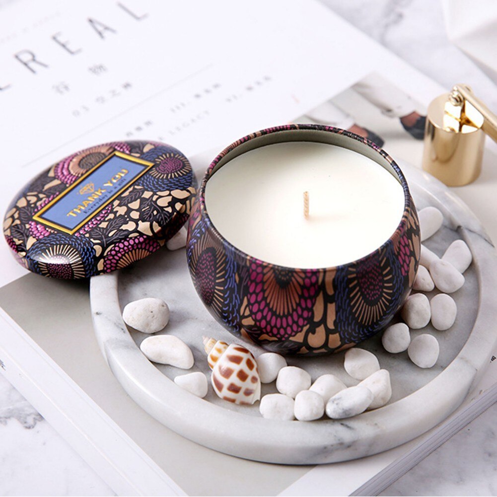 1Pcs Kaars Tin Potten Diy Kaars Maken Kit Houder Met Deksels Lege Pot Schroef Top Blikjes Voor Droge Opslag kruiden Party Favor Supplies