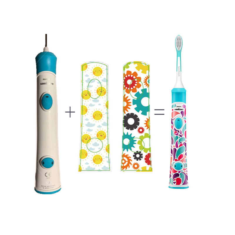 Adecuado para cepillo de dientes eléctrico para niños HX6312 HX6322 HX6352 HX6320 HX6340 pegatina