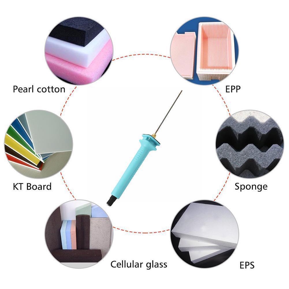 Naald Schuim Snijden Mes Hete Draad Piepschuim Snijden Business Snijden Portable Pen Diy Gereedschap Thuis I9l7