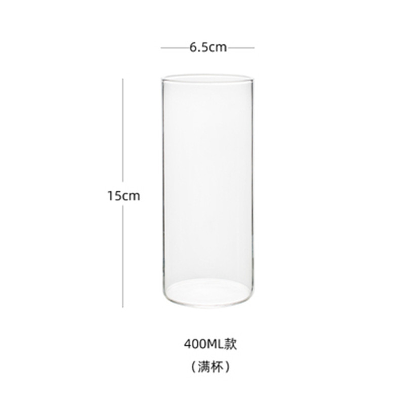Kaffeglas mugg mjölk te kaffekopp kristall genomskinliga muggar hembar drinkware par värmebeständig hälsosam dryck mugg: 400ml