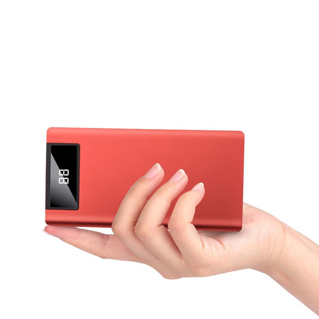20000 mah batterie externe batterie externe pauvreté banque 2 USB LED Powerbank Portable chargeur de téléphone Portable pour Xiao mi mi iphone X
