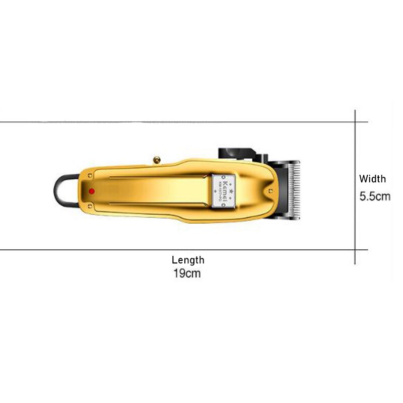 Men's taper lever hair clipper cord electric hair trimmer rechargeable hair cutter machine cordless haircut tool
