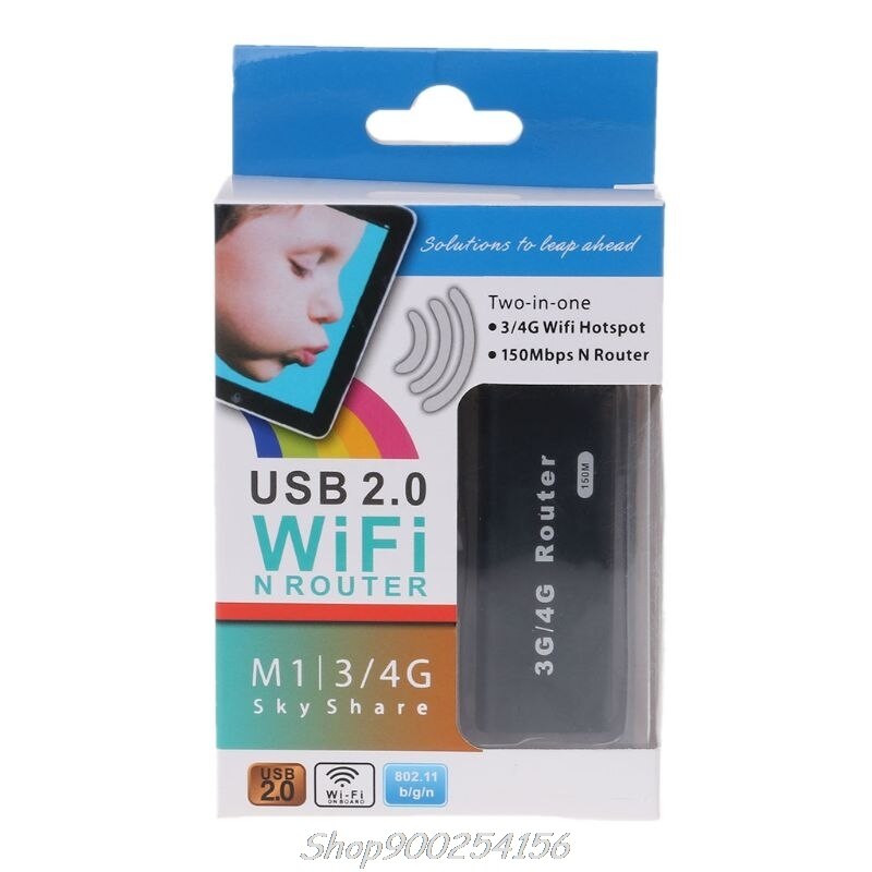 Mini Draagbare 3G Wifi Wlan Hotspot Ap Client 150Mbps Usb Draadloze Router S21 20 Dropshpping