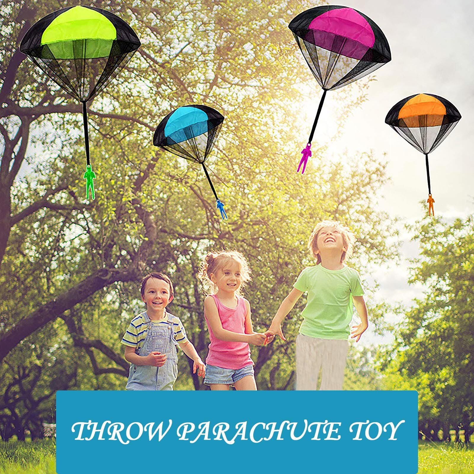 1PCS Hand Throwing Parachute Mini Soldier Parachute Outdoor Sports Children's Educational Hand Throwing Soldier Parachute toys