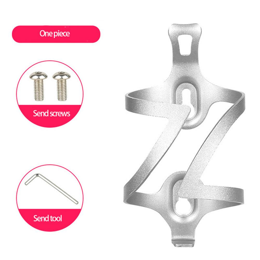 Durable 3D Bike Water Bottle Holder Ultralight Aluminium Alloy Cycling Cup Bottle Cage Rack Cycling Bicycle Accessories: D