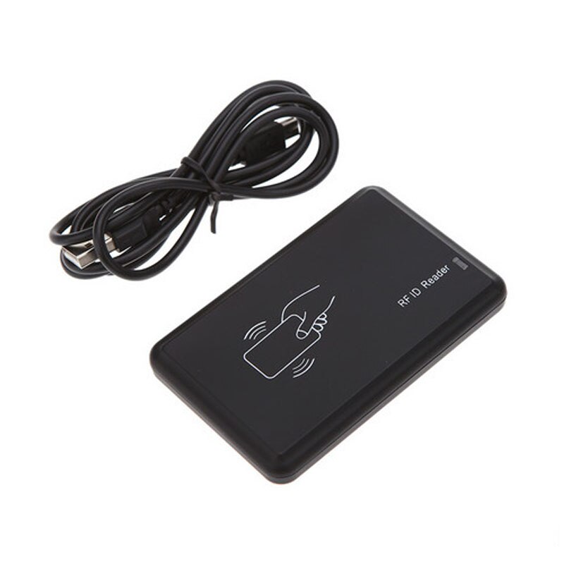 125 Khz Rfid Id Card Reader &amp; Writer/Copier/Programmeur + Gratis Herschrijfbare Id Kaart/Keyfob Copy iso EM4100 EM4102 Proximity T5577