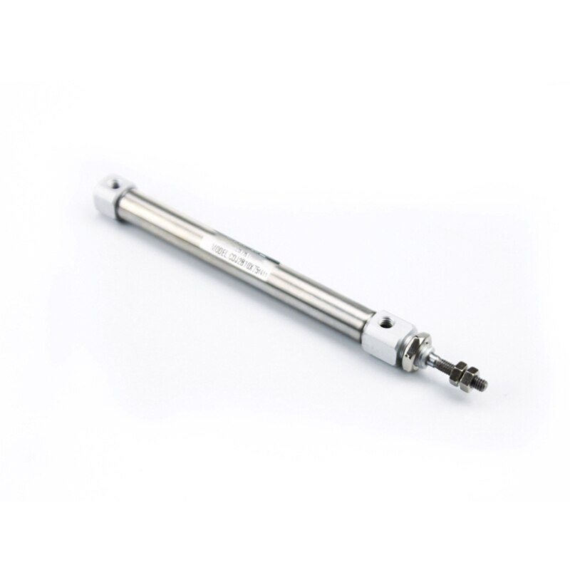 1pc cdj 2b type mini pneumatisk sylinder dobbeltvirkende enkel stang 10/12/16mm kjedelig 10 ~ 150mm takts luftsylinder cdj 2 b 10 cdj 2 b 16