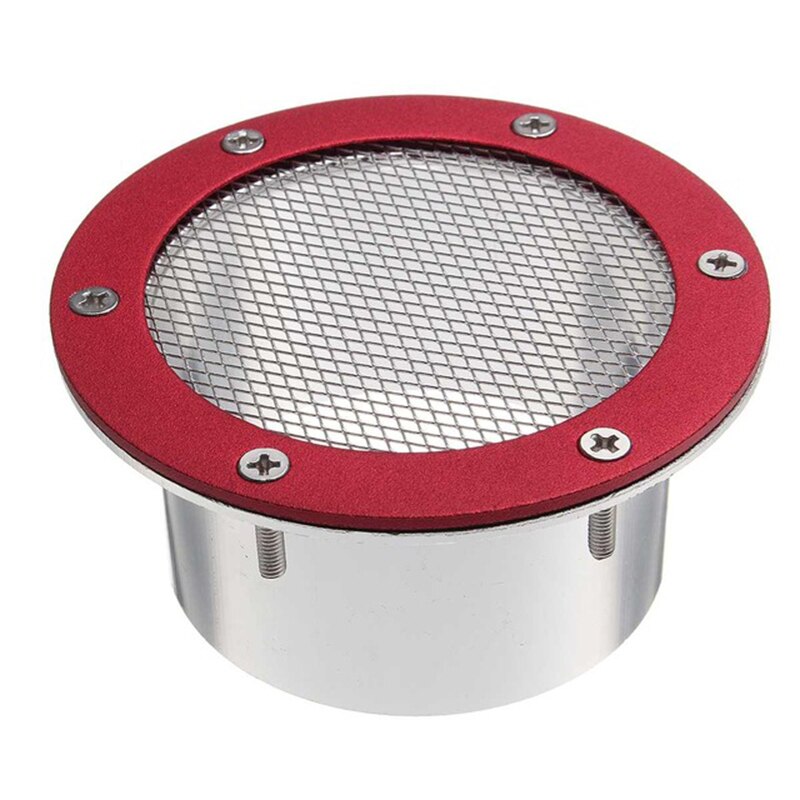 thumbnail image 2 of BATU 4-inch/100mm High Flow Dry Air Filter – Red, Clamp-On, Washable 2 of 6