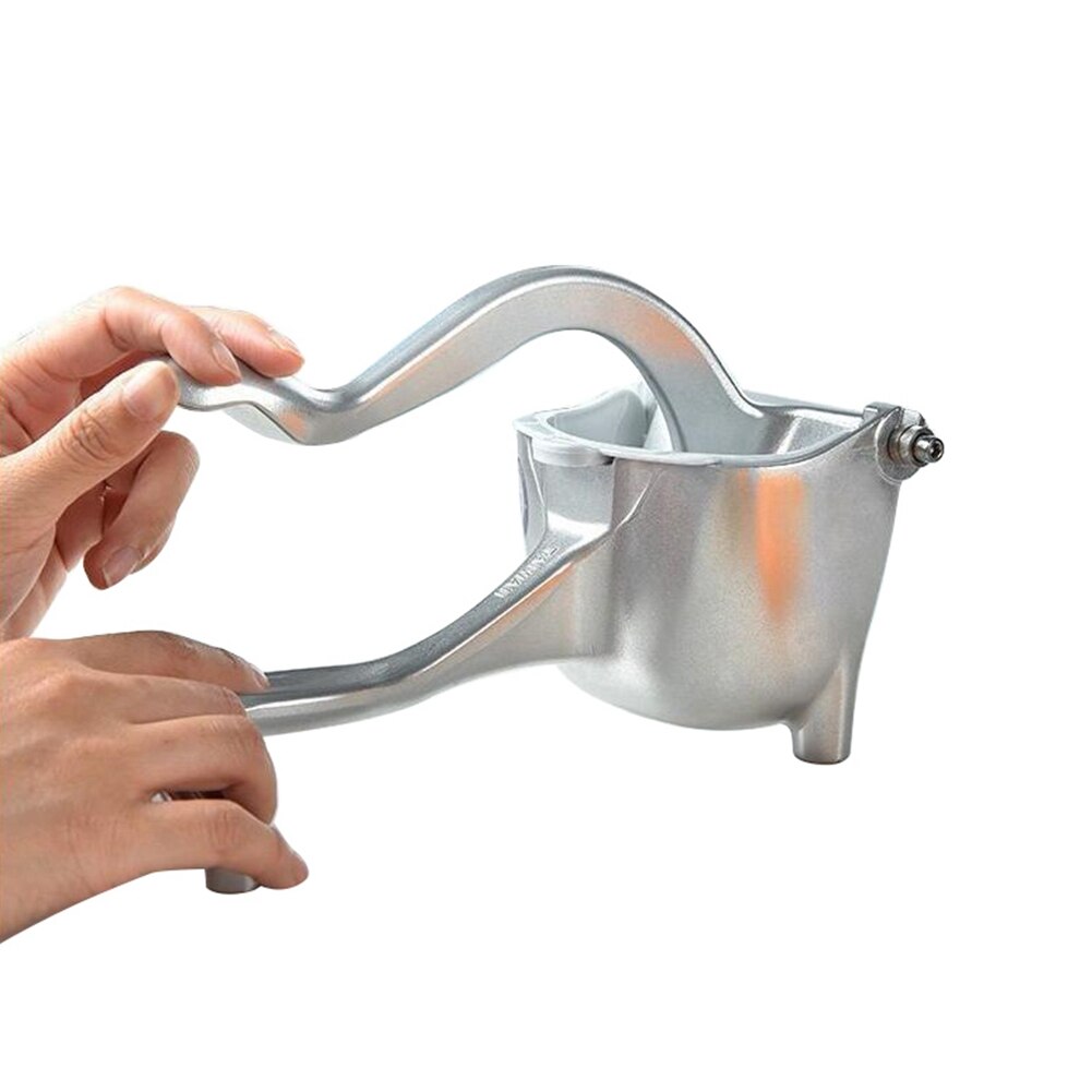 Aluminum Alloy Manual Juicer Hand Juice Press Squeezer Fruit Juicer Extractor Ergonomic Juicer Kitchen Tool