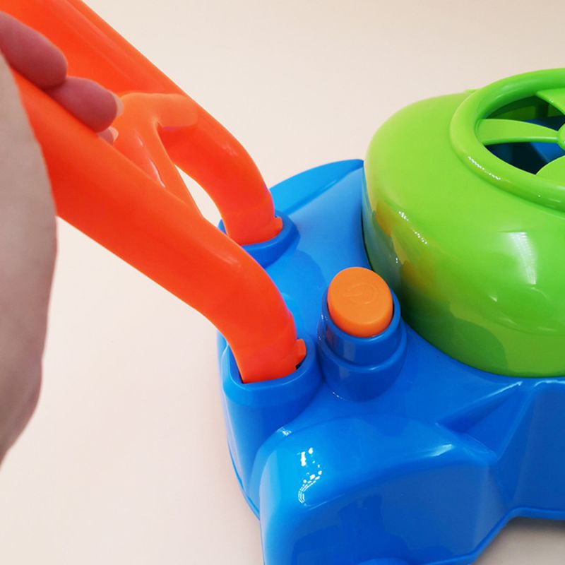 Rasenmäher Automatische Blase Maschine Pushing Auto Blase Maker Gebläse Kinder Interaktive Home Garten Outdoor Spielzeug