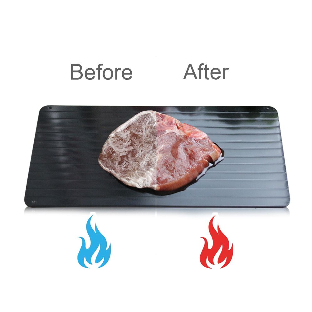 Fast Defrosting Tray Thaw Frozen Food Meat Fruit Quick Defrosting Plate Board Defrost Kitchen Gadget Tool