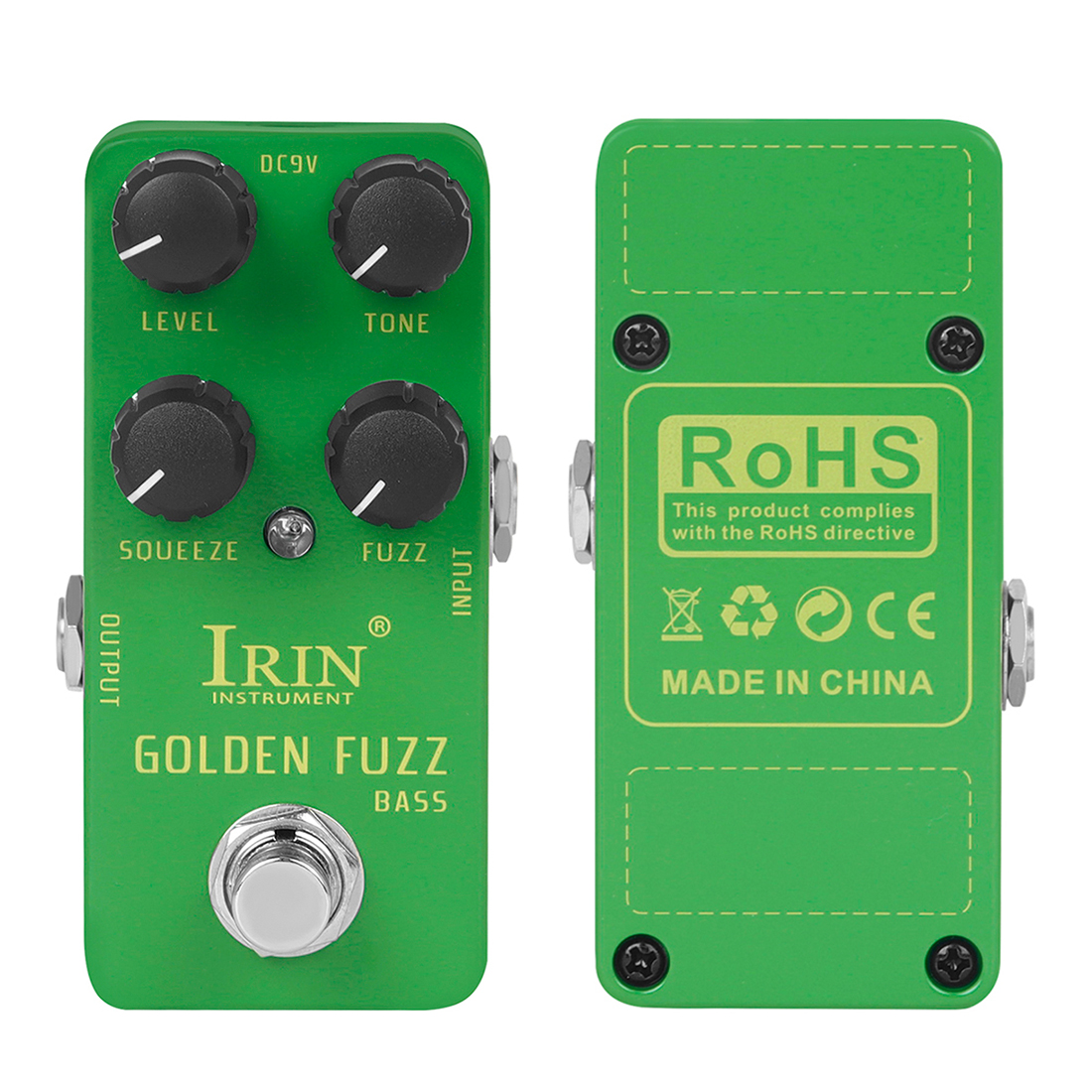 Pedal de efectos de guitarra eléctrica serie RS, piezas de Pedal de guitarra de aleación de aluminio Dyna Comp/BBD Flanger/TALENT OCTAVE/GOLDEN FUZZ