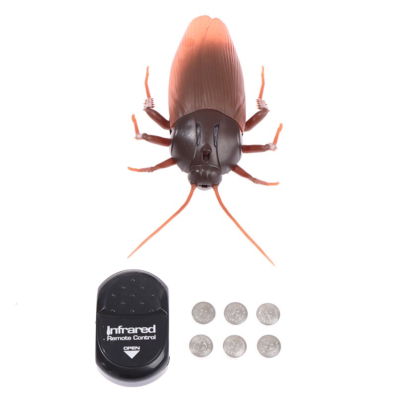 Infrared RC Remote Control Animal Insect Toy Kit Cockroach Spider Ant Prank Jokes Radio Insect for Boys: A
