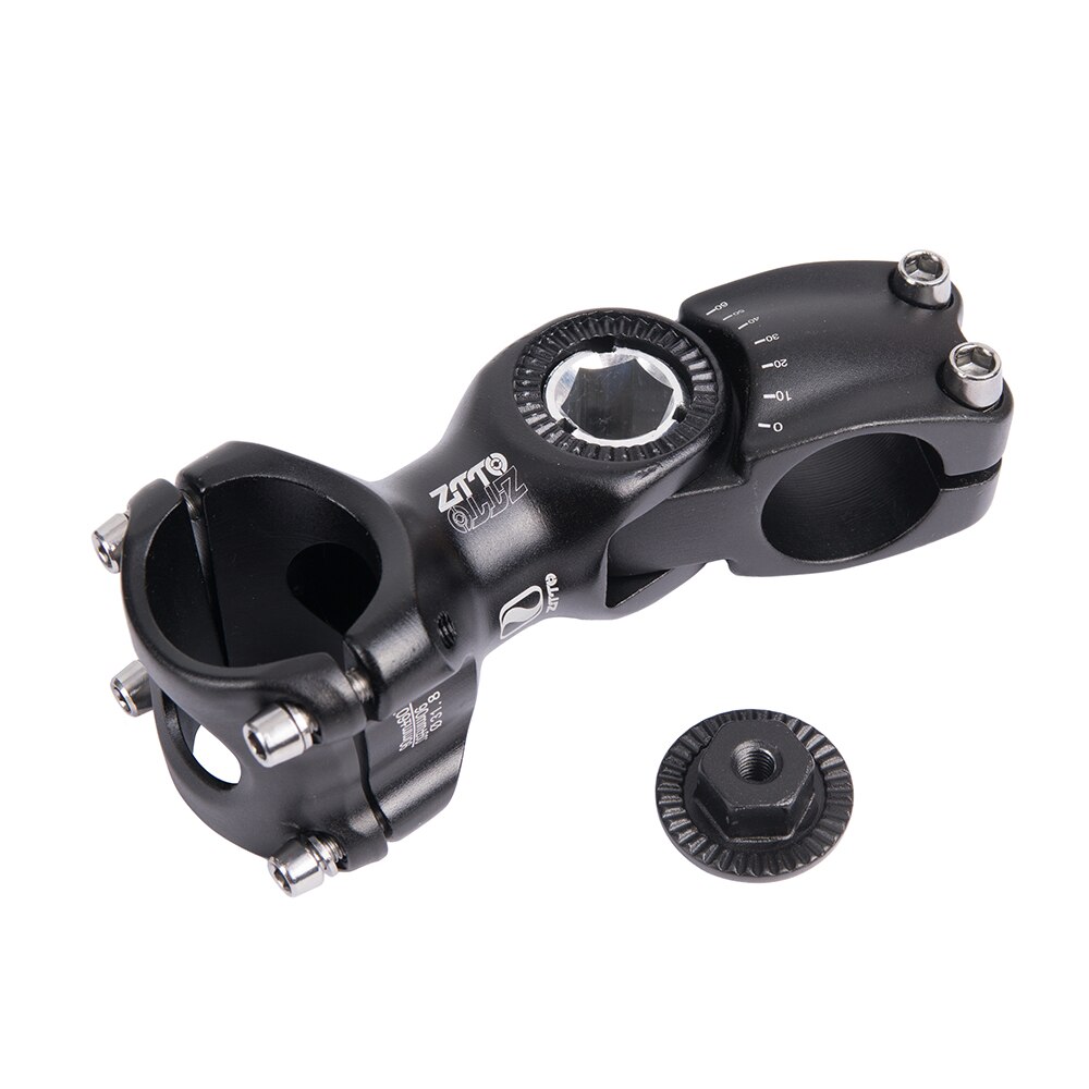 ZTTO Fahrrad Teile MTB Straße Stadt-Fahrrad Fahrrad Verstellbaren Vorbau 31,8mm 25,4mm 60 Steigleitung 90 110 130mm tiert Für XC