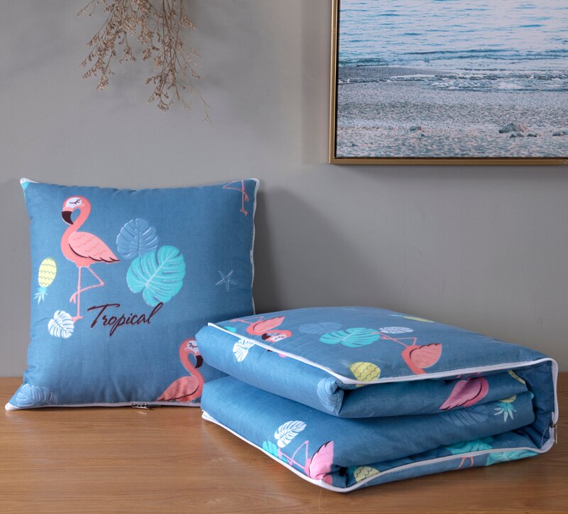 2 in 1 Herbst/Winter Faltbare Kissen Decke Patchwork Decke Decke Auto Sitzkissen Sofa Büro Nickerchen Kissen Für stühle Zurück: 16
