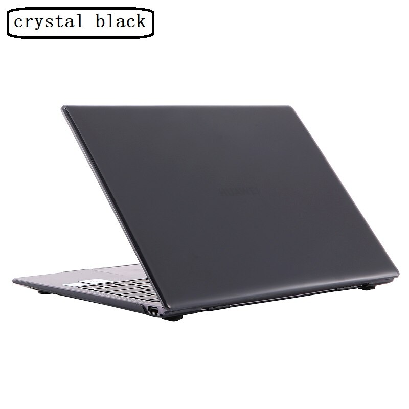 crystal / matte laptop Case For Huawei MateBook D 14 : Nbl-WAQ9RP Nbl-WAQ9L NBL-WAQ9R: Crystal Black