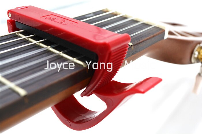 Alice A007E-C, pinza de plástico colorida para guitarra Capo, trinquete para guitarra clásica, ,
