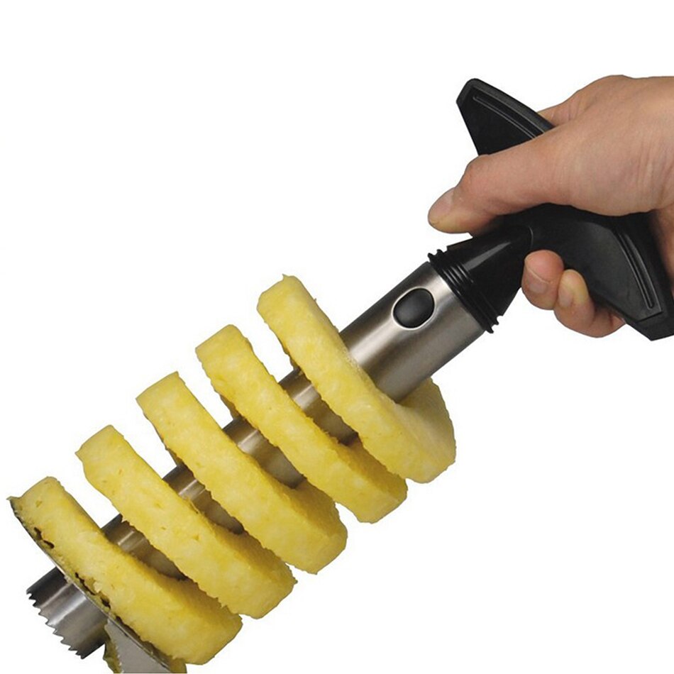 Stainless Steel Pineapple Corer Peeler Cutter Easy Fruit Parer Cutting Tool Home Kitchen Western Restaurant Accessories 3 Colors