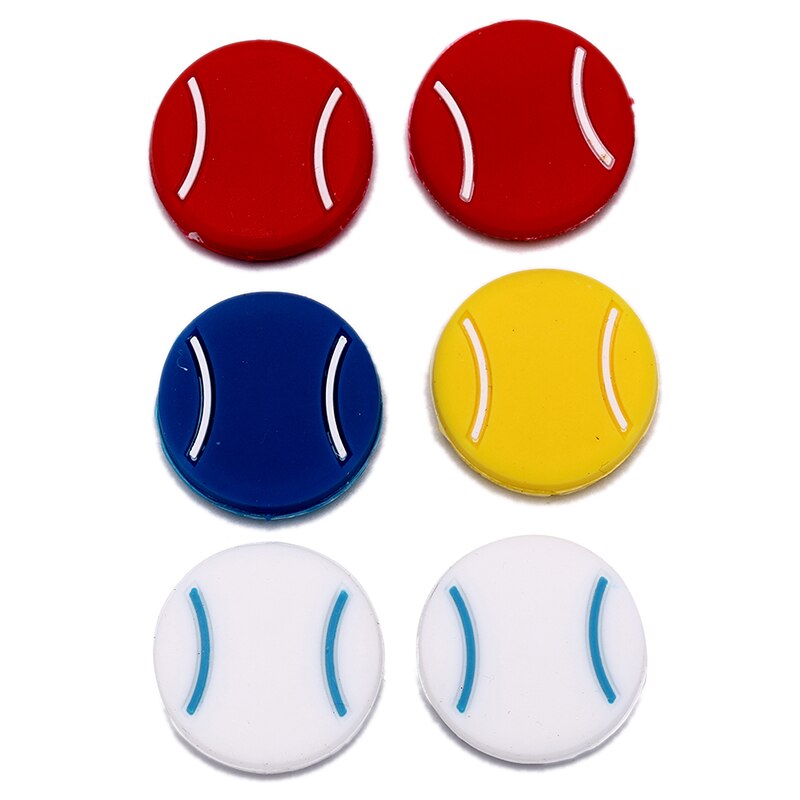1 stk tennisrackettspjeld støtdemper til å redusere tenis rekkert vibrasjonsdempere raqueta tenis pro personale armbånd